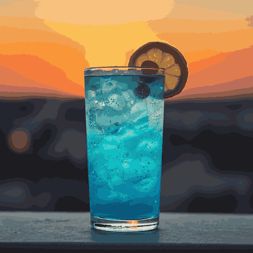 Bubblegum Sunset Fizz