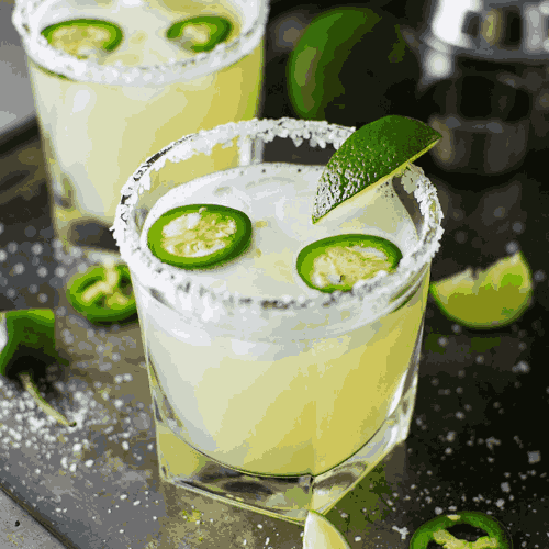Honey Jalapeño Margarita