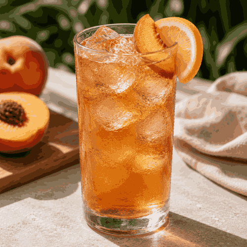 Honey Peach Iced Tea