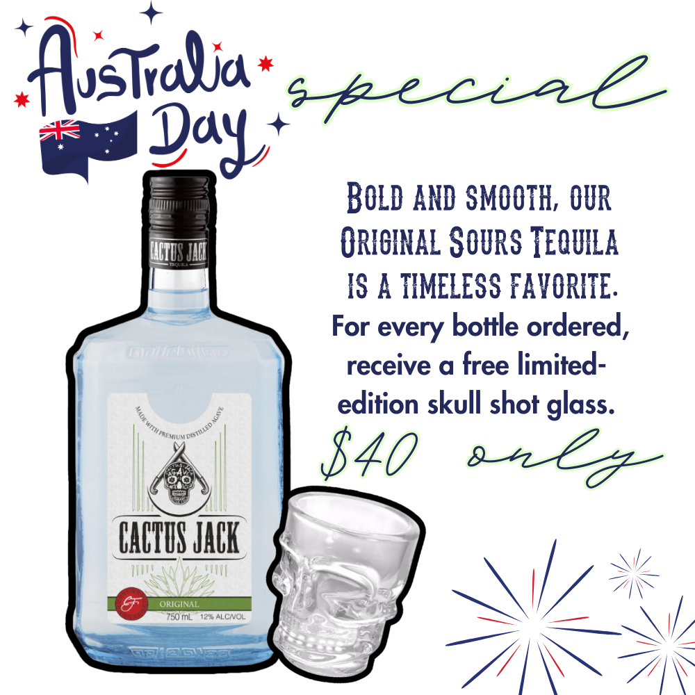 Aussie Day Special - Cactus Jack Tequila Original Sours