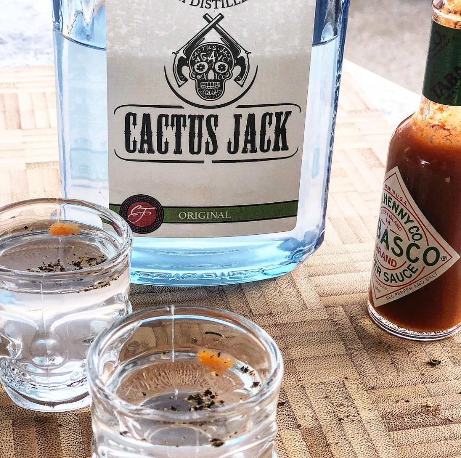 Cactus Jack Tequila Oyster Shot